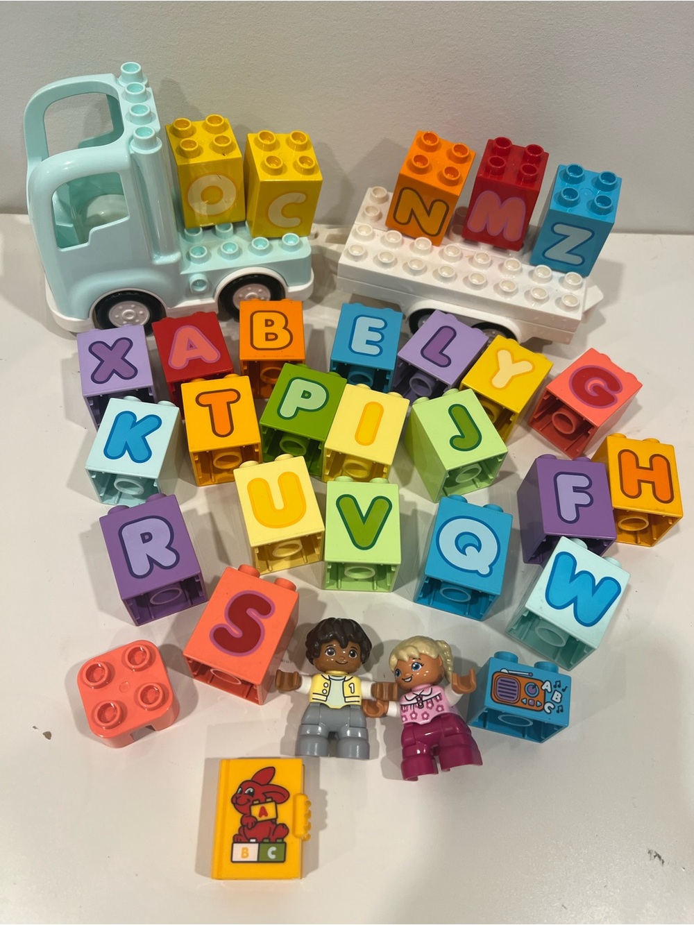 LEGO DUPLO Alphabet Truck Set - Multicolor Learning Blocks - 10421 - ABCs